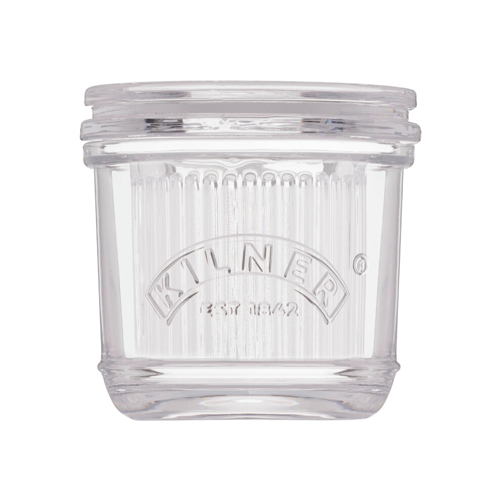Kilner Glass Butter Keeper Water Seal Crock Dish 200Ml Spreadable Storage Jar