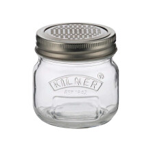 Glass Storage Jar with Fine Grater 250 ML