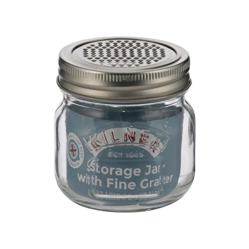 Kilner Glass Storage Jar with Fine Grater 250 ML 2