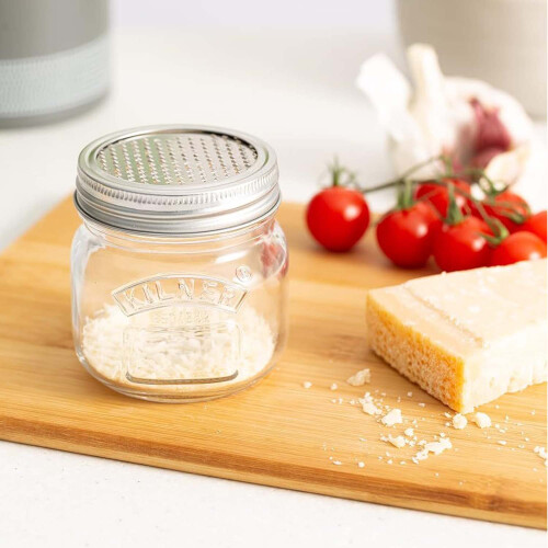 Kilner Glass Storage Jar with Fine Grater 250 ML 1