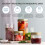 Kilner 1 Litre Wide Mouth Preserve Jar 5
