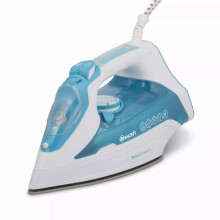 Swan SI12055AQ Steam Iron with Ceramic Soleplate, ProSteam Technology, Anti-Calc, Anti-Drip, Adjustable Temperature Dial and 360 Degree Swivel Cord,