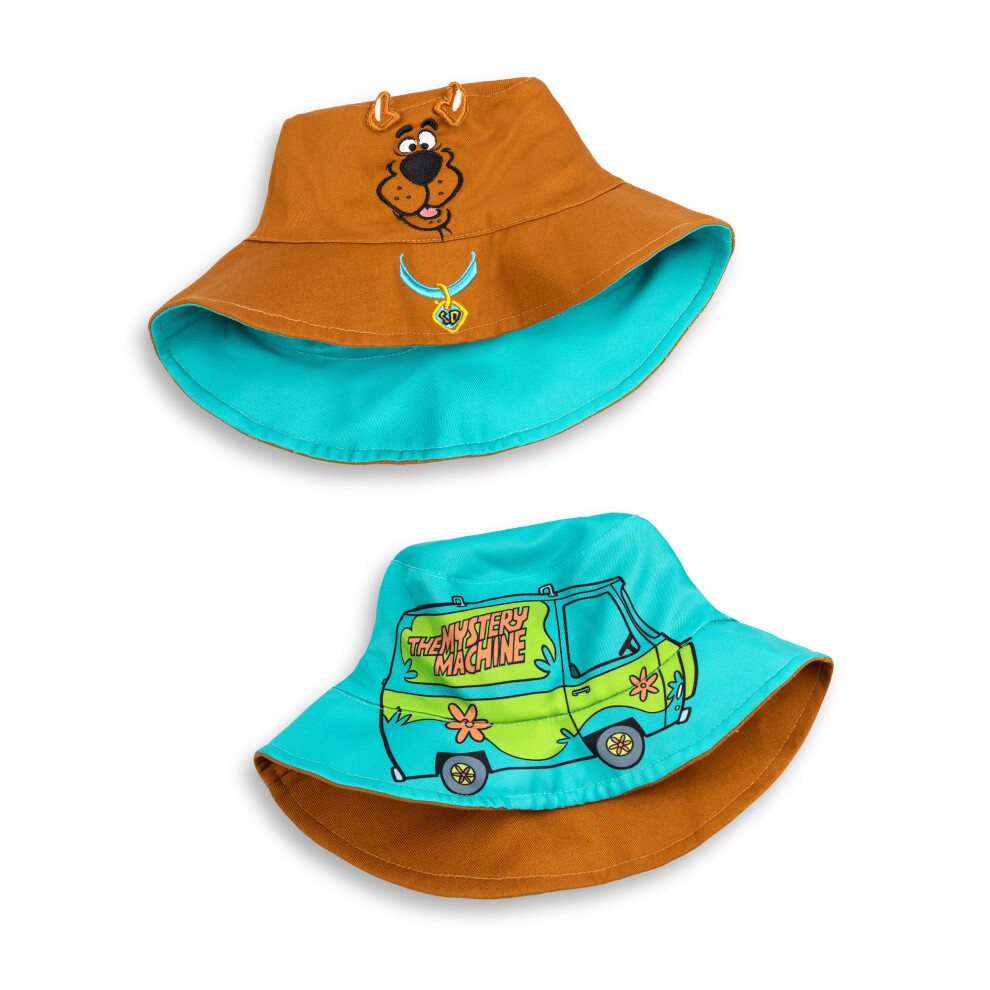 Scooby Doo Bucket Hat (Unisex Multicoloured) Red