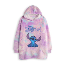 Disney Lilo & Stitch Blanket Hoodie (Girls Multicoloured)