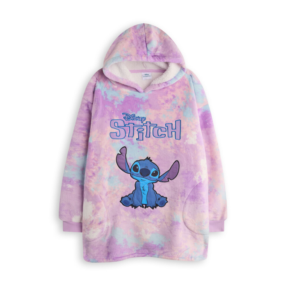 Disney Lilo & Stitch Blanket Hoodie (Girls Multicoloured)