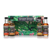 Wooden Moose Rum Co. Gift Set (4 x 50ml) 20cl 40%
