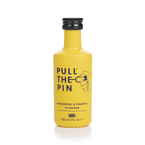 Pull The Pin Passion Fruit & Pineapple Silver Rum (50ml) 5cl 37.5%