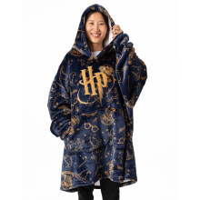 Harry Potter Blanket Hoodie (Womens Blue)