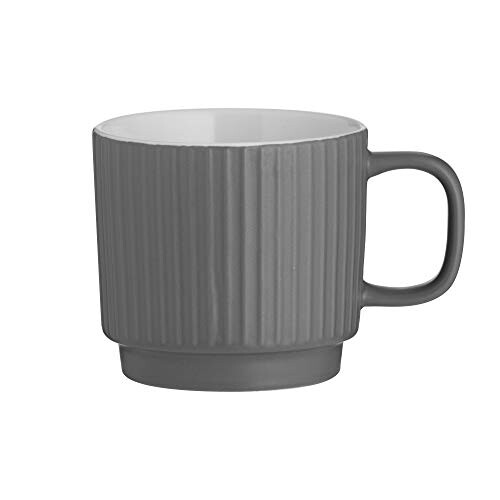 Mason Cash Mason Cole Embossed Line Mug Grey [2002.102] 2