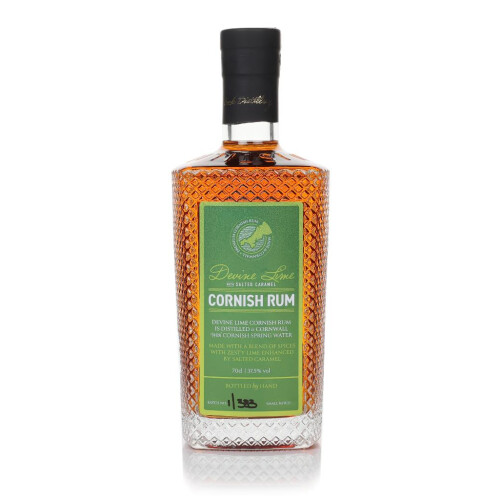 Cornish Rock Devine Lime & Salted Caramel Rum 70cl 37.5%