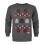 Star Wars (Medium) Star Wars Christmas Jumper (Mens Grey) 1