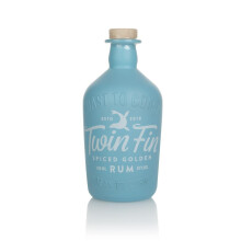 Twin Fin Spiced Golden Rum 70cl 38%