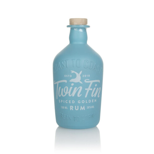 Twin Fin Spiced Golden Rum 70cl 38%