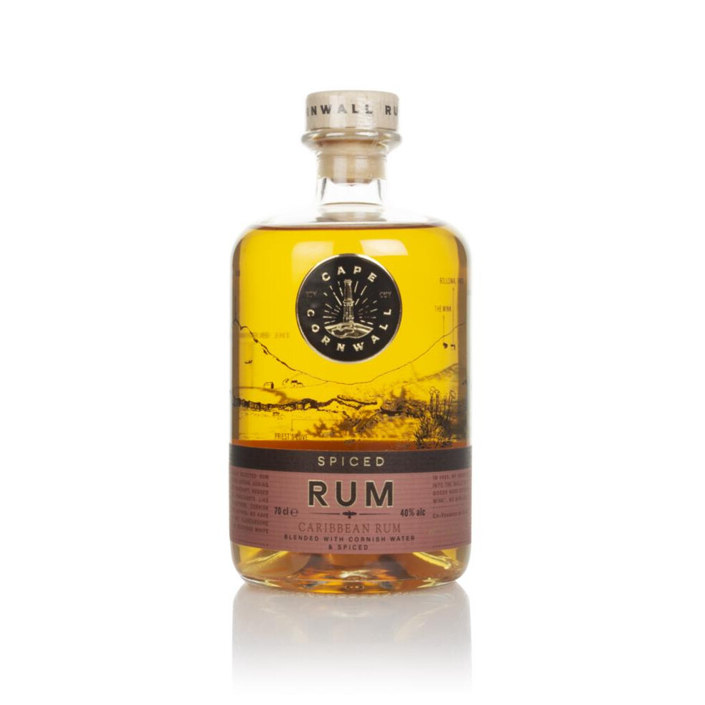 Cape Cornwall Spiced Rum 70Cl 40%