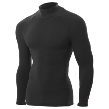 ZeroFit Mens Heatrub Ultimate Mock Neck Moisture Wicking Baselayer