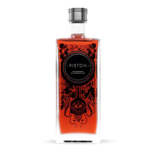 Piston Strawberry & Hibiscus Gin 70cl 40%