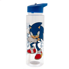 Sonic The Hedgehog Plastic Water Bottle