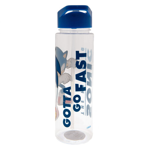 Sonic The Hedgehog Sonic The Hedgehog Plastic Water Bottle 1