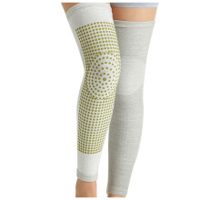 Volleyball Knee Pads Unisex Dot Self Heating Knee Brace for Arthritis Pain Relief (Grey, M)