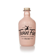 Twin Fin Coconut & Lychee Spiced Rum 70cl 38%