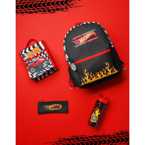 Hot Wheels Hot Wheels 4 Piece Backpack Set (Unisex Kids Black) 1