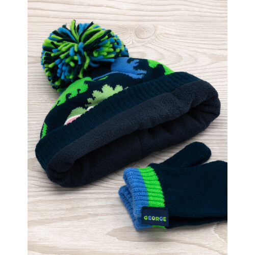 Peppa Pig Peppa Pig Beanie and Gloves Set (Boys Blue) 2