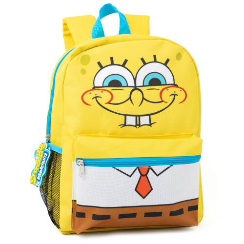 SpongeBob SquarePants SpongeBob SquarePants 4 Piece Backpack Set (Unisex Kids Multicoloured) 1