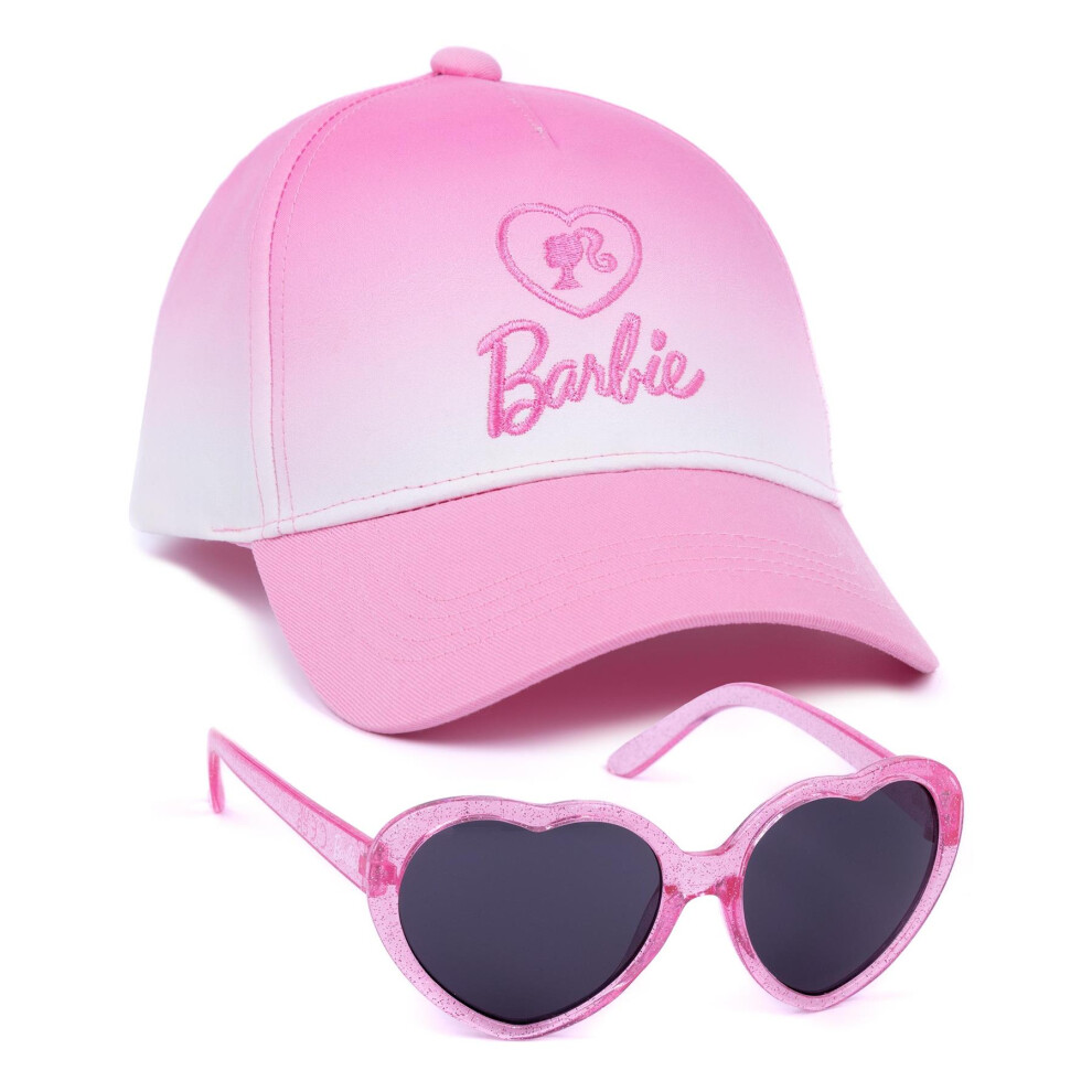 Barbie Cap And Sunglasses Set (Girls Pink)