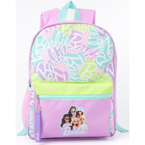 Barbie Barbie 4 Piece Backpack Set (Girls Purple) 1