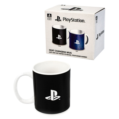 Playstation PlayStation Heat Changing Mug (Womens Black) 1