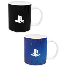 PlayStation Heat Changing Mug (Womens Black)