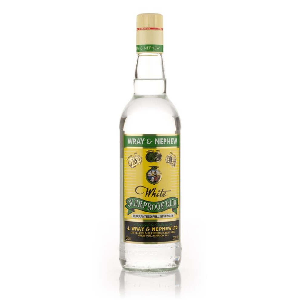 J Wray And Nephew Wray And Nephew Overproof Rum, 70 Cl White