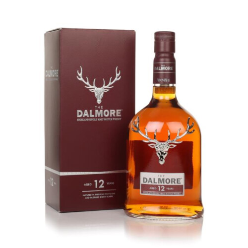 The Dalmore 12 Year Old Single Malt Whisky, 70cl