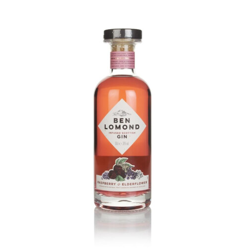 Ben Lomond Raspberry & Elderflower Gin 70cl 38%