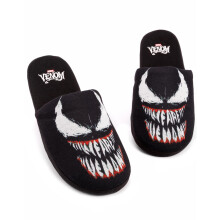 (11-12 UK) Marvel Mule Slippers (Mens Black)