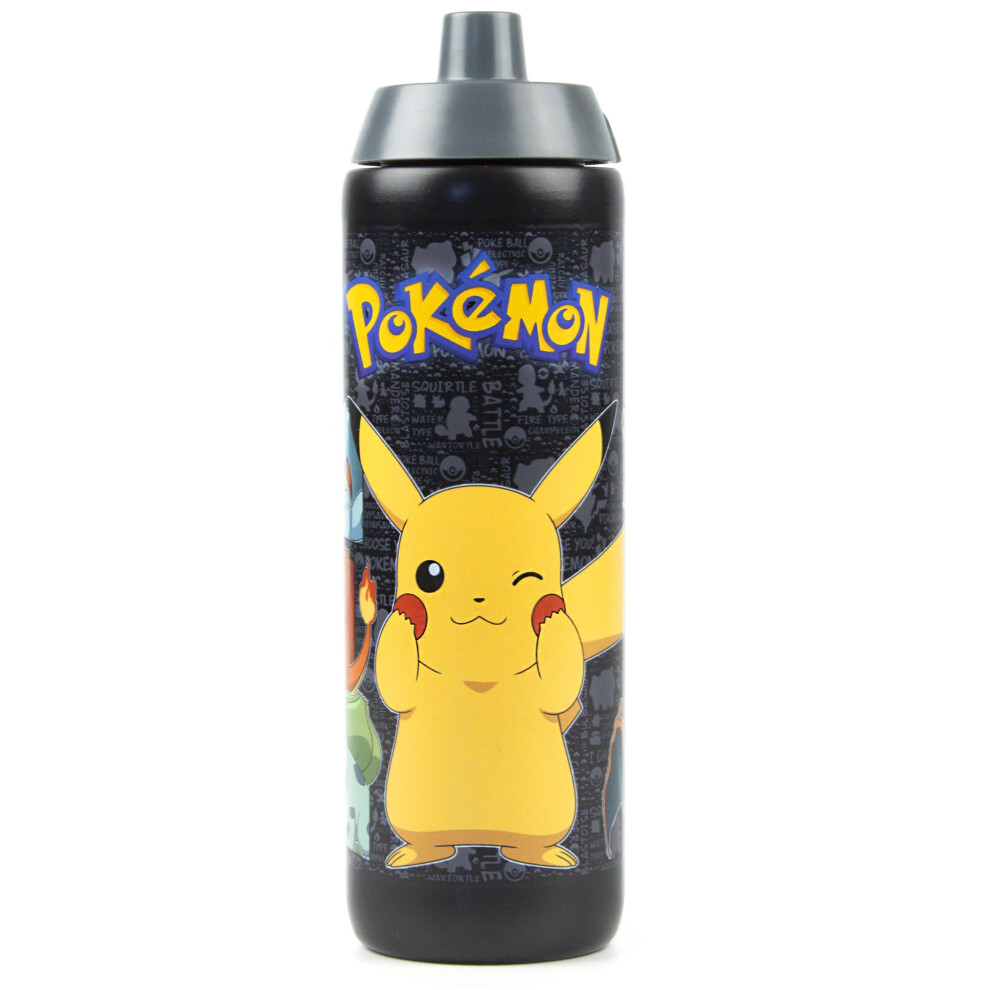 Pokémon Pokemon Screw Water Bottle (Mens Black)