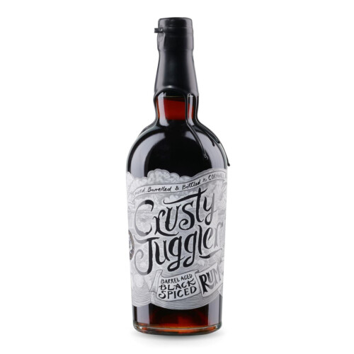Crusty Juggler Black Spiced Rum 70cl 37.5%