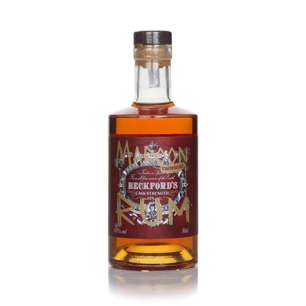 Beckford's Maroon Cask Strength Tropical Rum 50Cl 65%