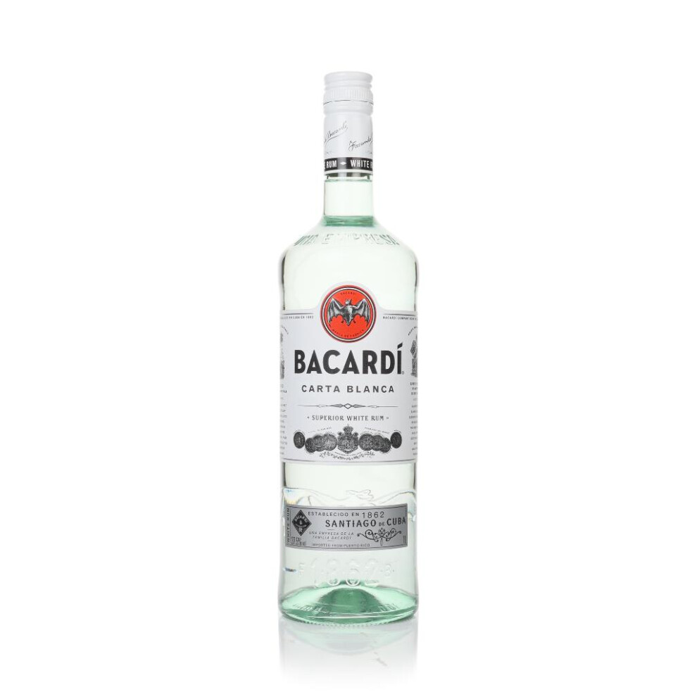 Bacardi Carta Blanca Rum 1L