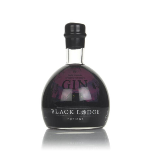 Black Lodge Dark Cherry, Chilli Chocolate Gin 70cl 40%
