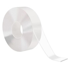 Double Sided Nano Adhesive Tape Extra Strong Washable Reusable Transparent Strips for Home Office