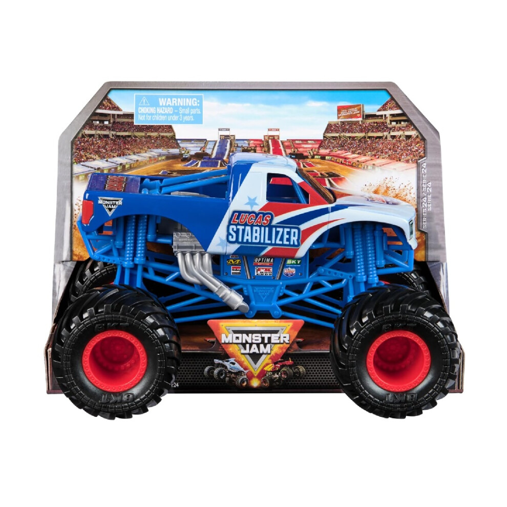 Monster Jam 1:24 Collector Trucks Stabilizer Pick Up Diecast Vehicle