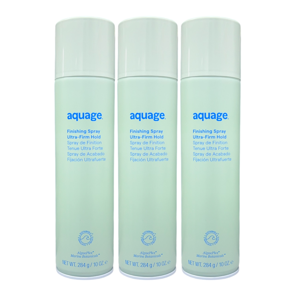 Aquage Finishing Spray Ultra-Firm Hold 10 Oz (Pack Of 3)
