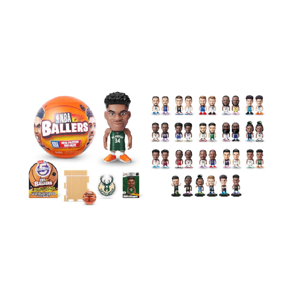 Photos - Action Figures / Transformers Zuru 5 Surprise NBA Ballers Series 1 Assorted ZU77490GQ9 