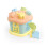 Dolu Dolu Shape Sorter Sweet House with Lockable Doors 1
