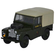 Oxford Diecast Land Rover Series 1 88 Canvas 6th Training Regiment