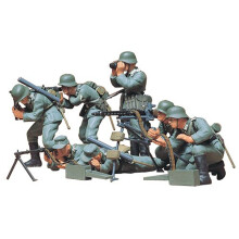 Tamiya 300035038 – 1: 35 WWII Battle Set Figures German MG (7)