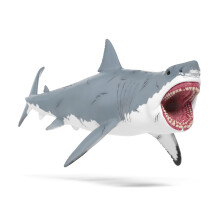 Megalodon figuur, authentieke figuren en realistische details, Schleich 15055 Dinosaurussen, vanaf 4 jaar