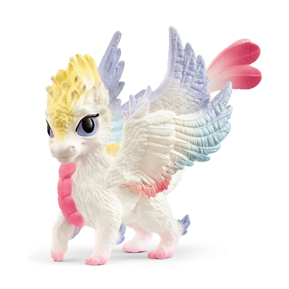 Schleich Bayala 10Cm Rainbow Baby Dragon Figurine