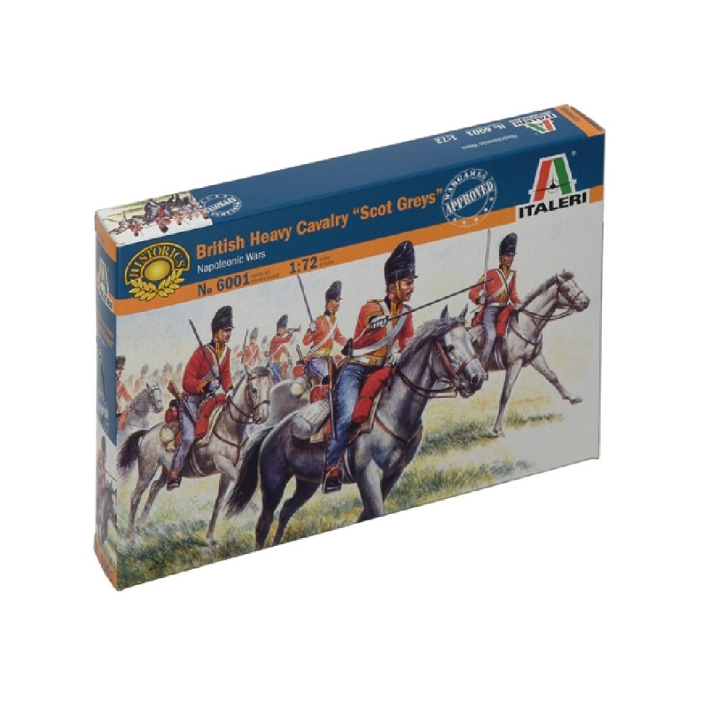 Italeri British Heavy Cavalry Scot Greys (Nap.wars) - Soldiers 1:72 - 6001